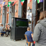 Watching Denmark vs Peru