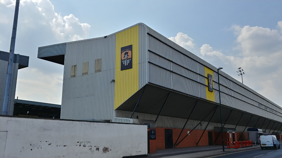 Notts County stand