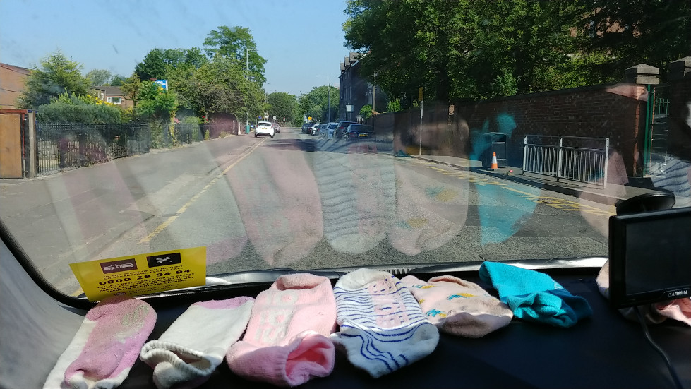 Socks car