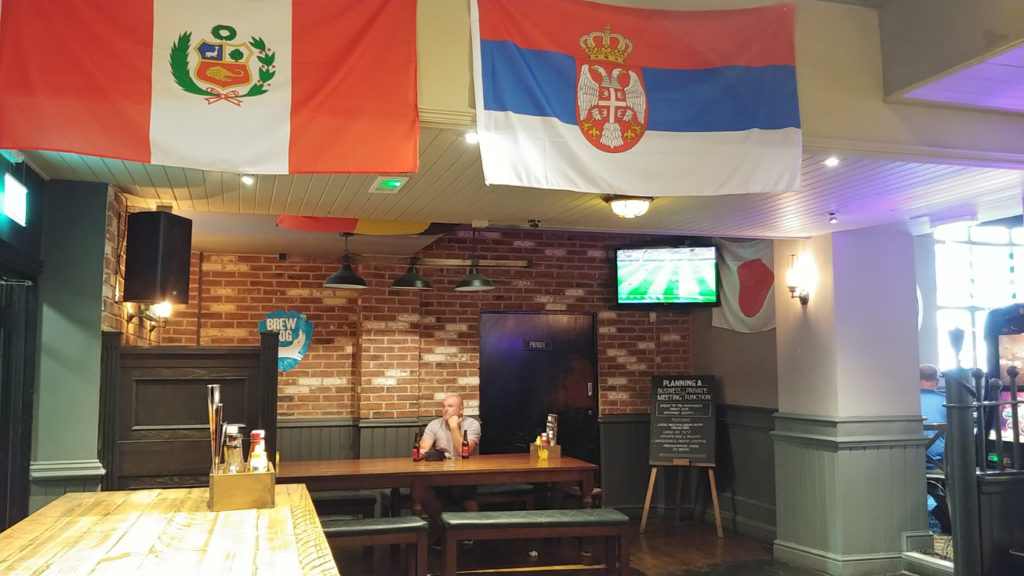 World Cup Final pub