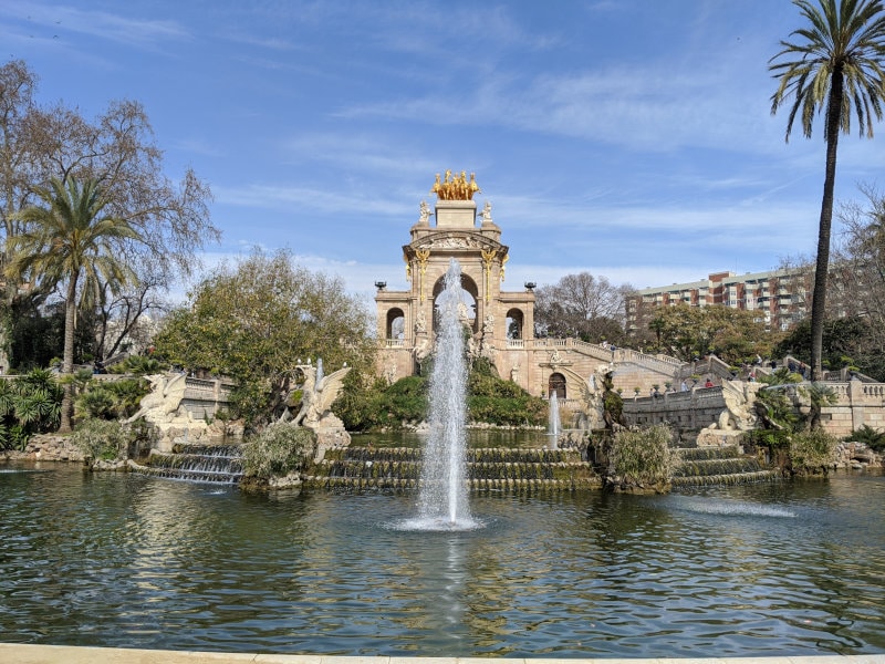 Barcelona fountain