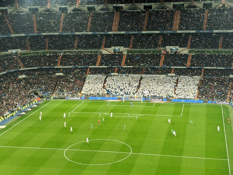 Madrid crowd