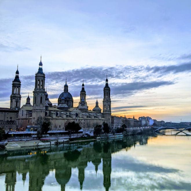 Zaragoza sunset cover photo