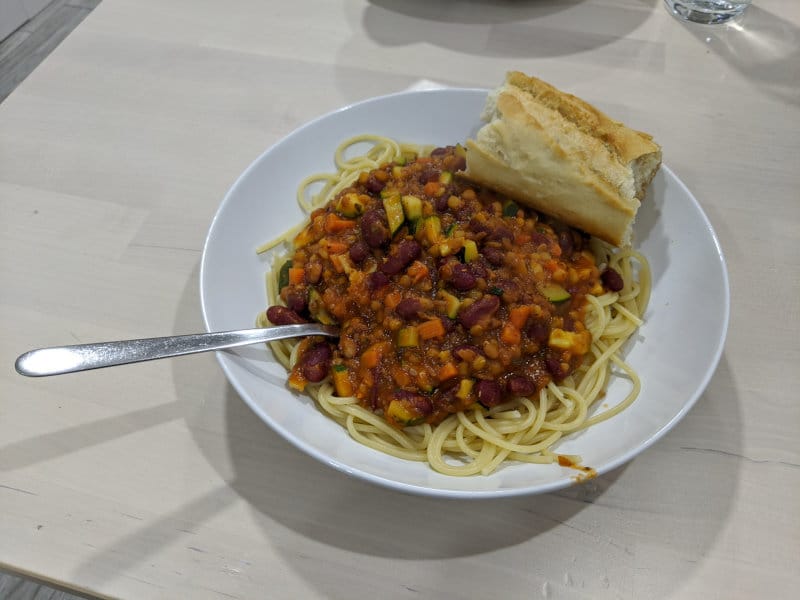 Zaragoza meal