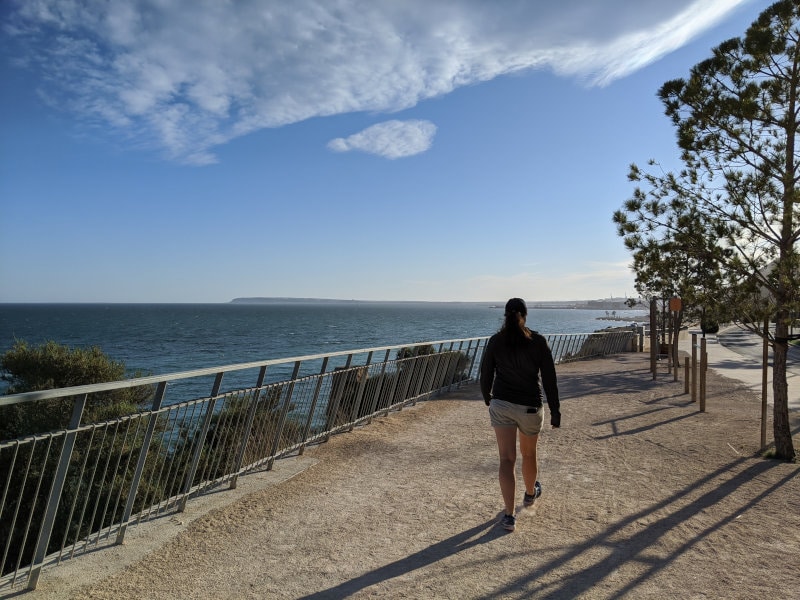 Alicante beach walk