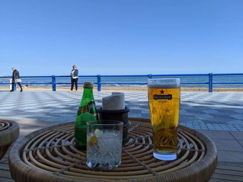 Alincante beer beach