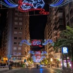 Alicante festival street